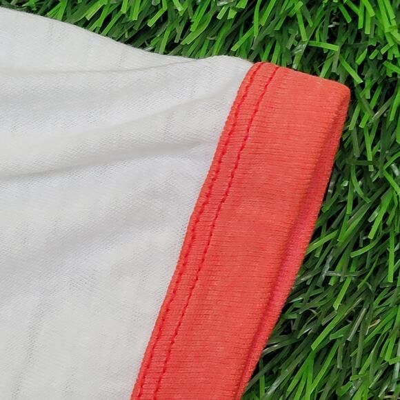 Vintage 1984 North Texas State University Shirt Womens XL 21x25 Ringer - Picture 10 of 13